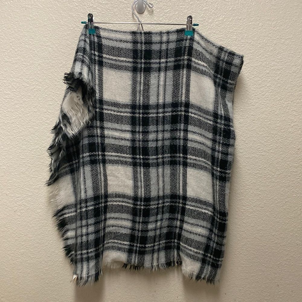 Modcloth Plaid Blanket Scarf